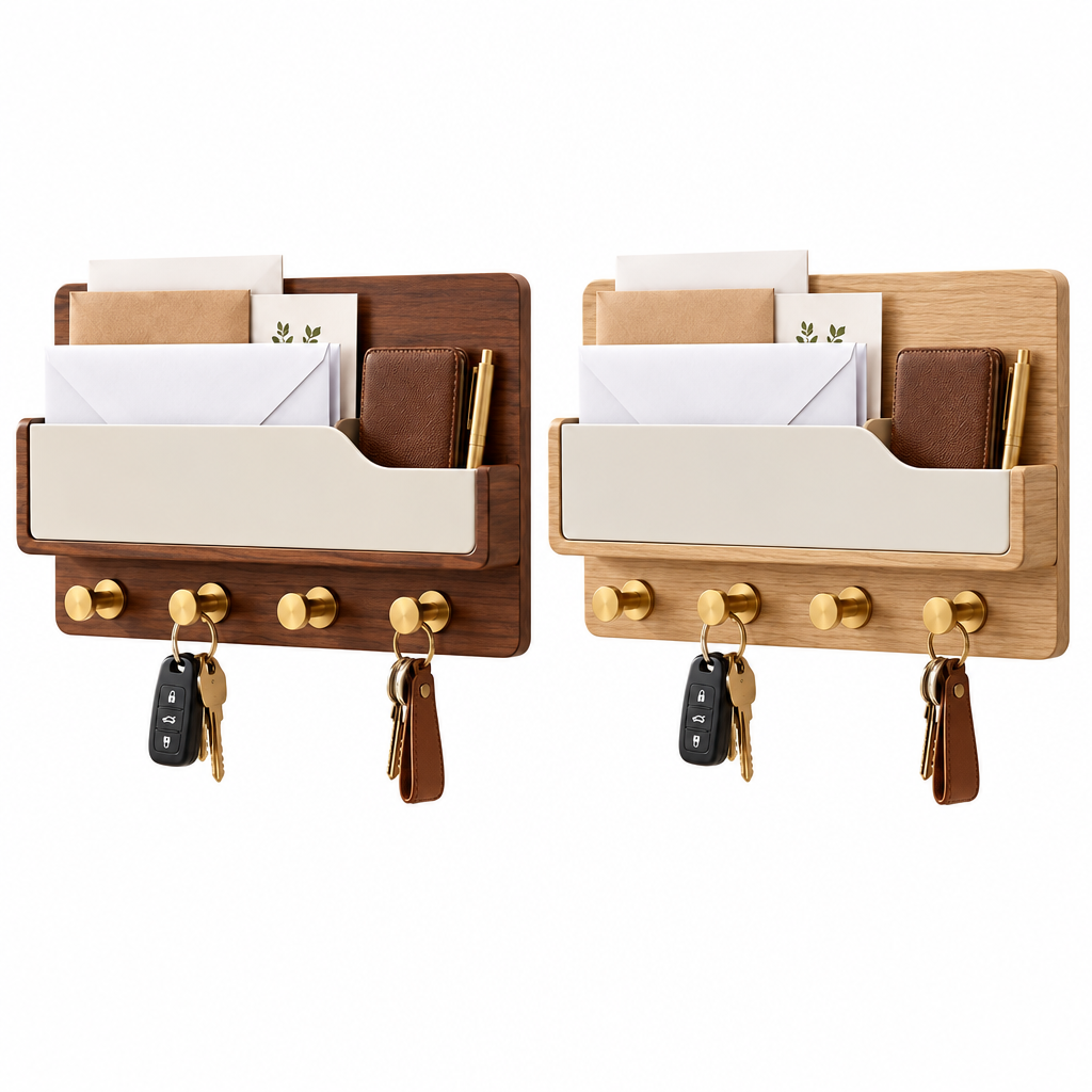 velzqaro™ Mail & Key Wall Organizer image 2
