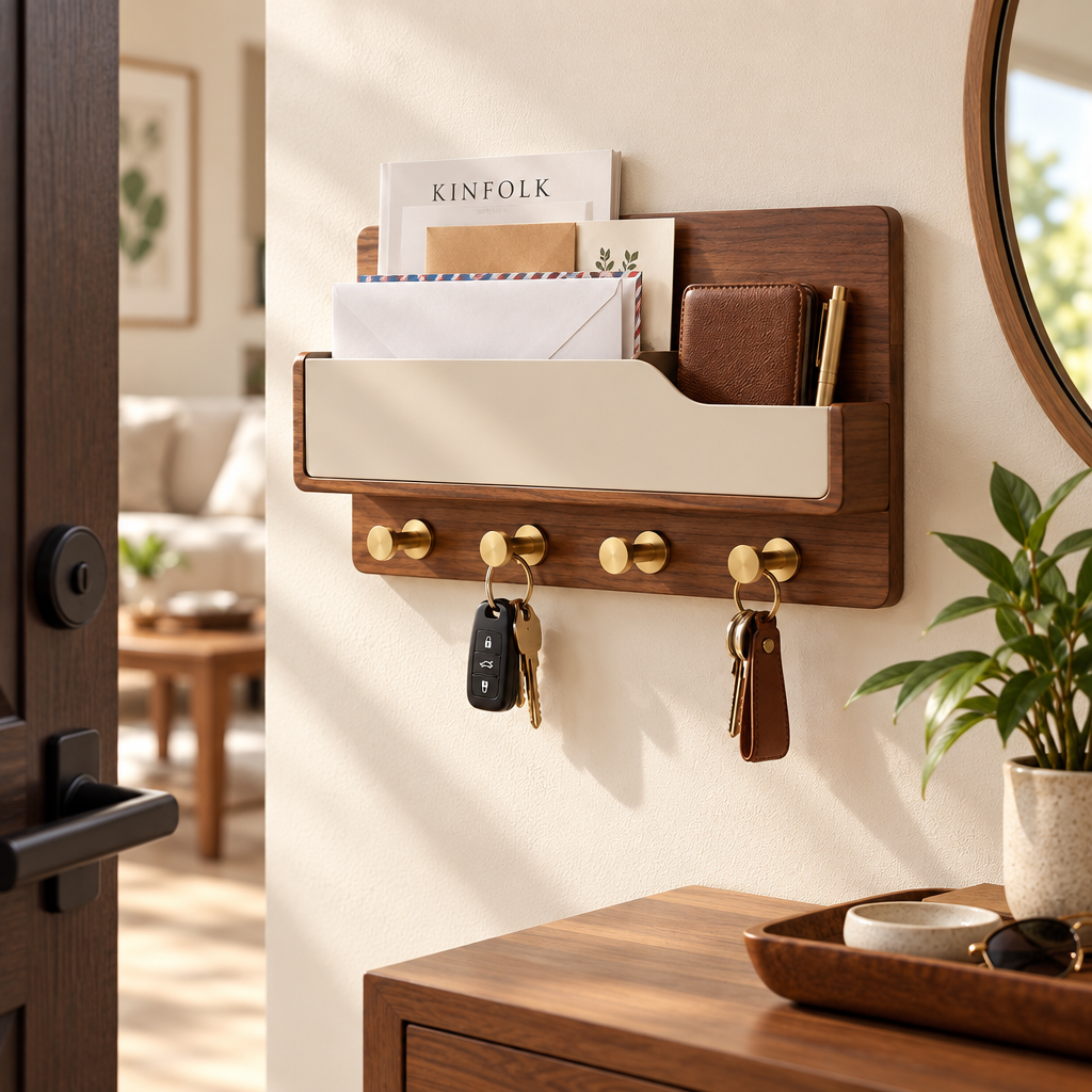 velzqaro™ Mail & Key Wall Organizer image 3