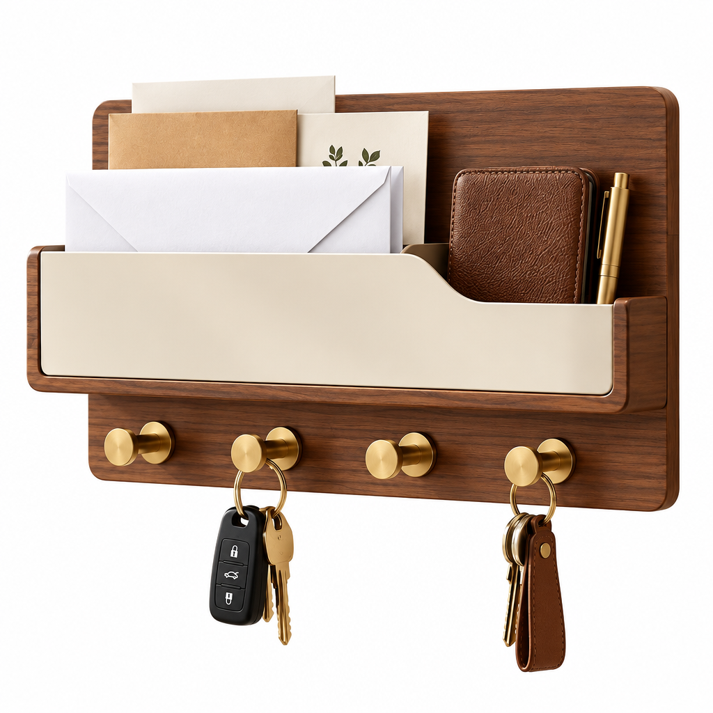 velzqaro™ Mail & Key Wall Organizer image 4