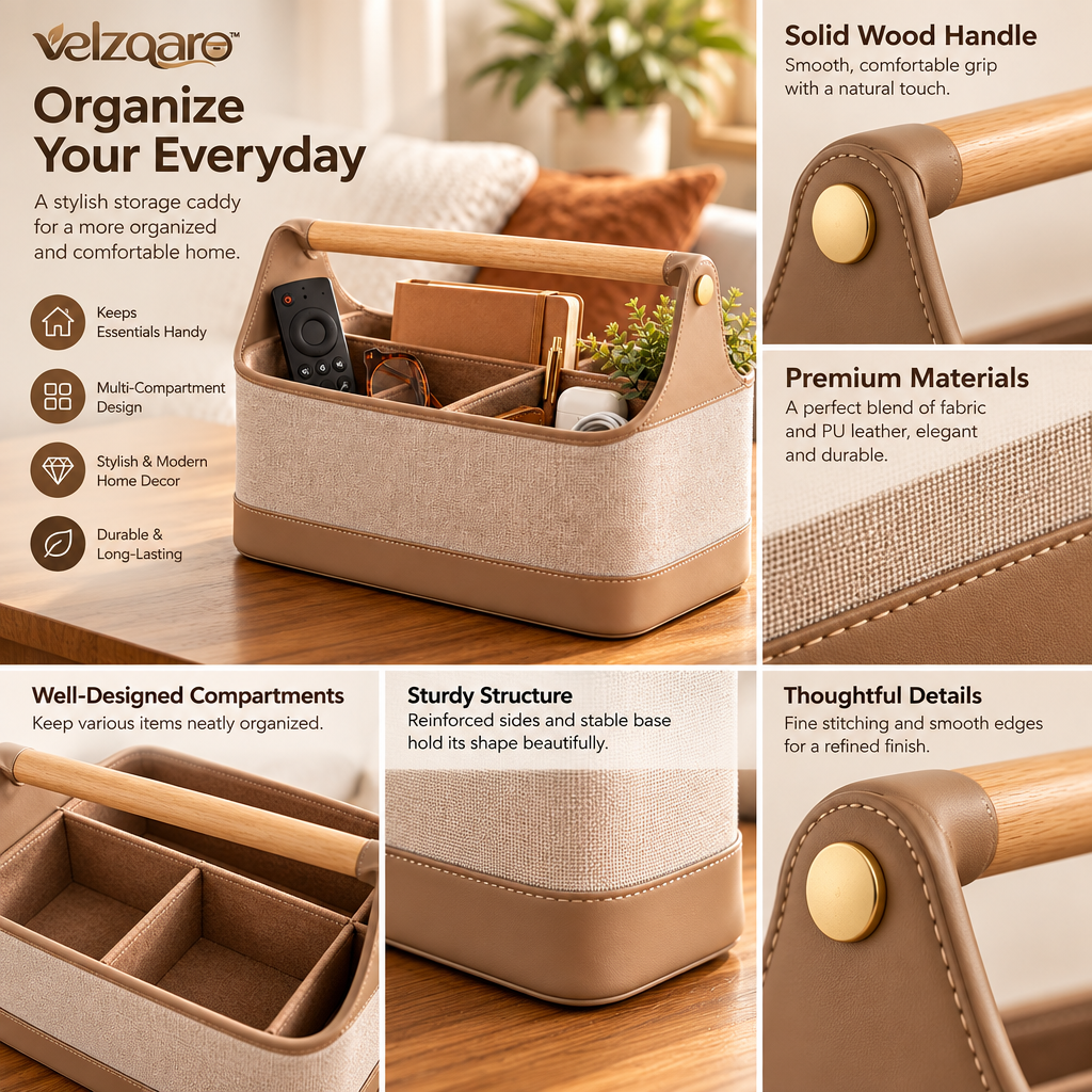 velzqaro™ Everyday Essentials Carry Caddy image 4