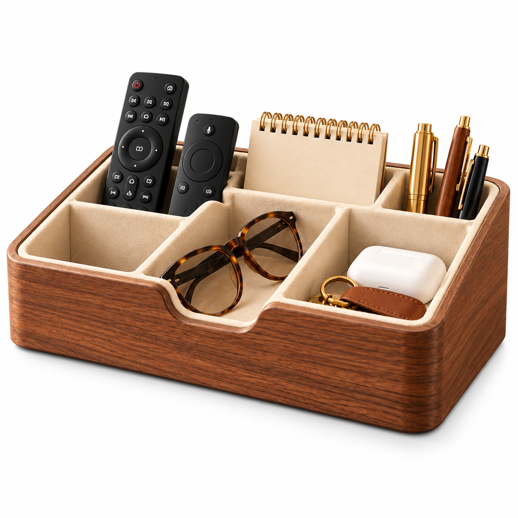 velzqaro™ Remote & Side Table Organizer image 4