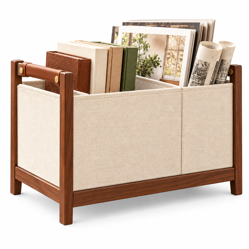 velzqaro™ Magazine & Book Floor Organizer image 4
