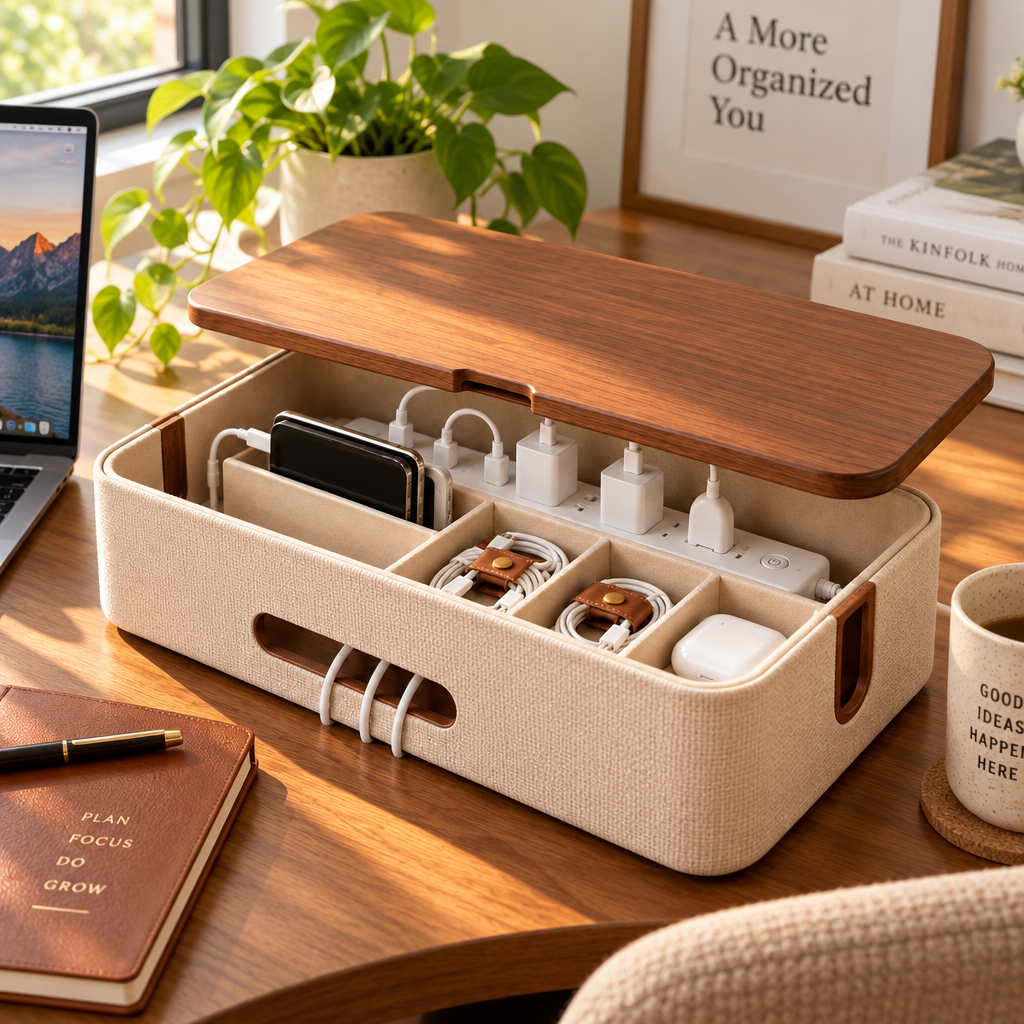 velzqaro™ Cable & Charging Station Box image 4
