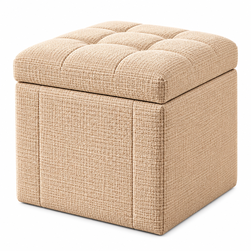velzqaro™ Decorative Storage Ottoman Bin image 3